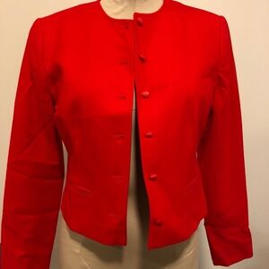 Pendleton Vintage Red Wool Coat